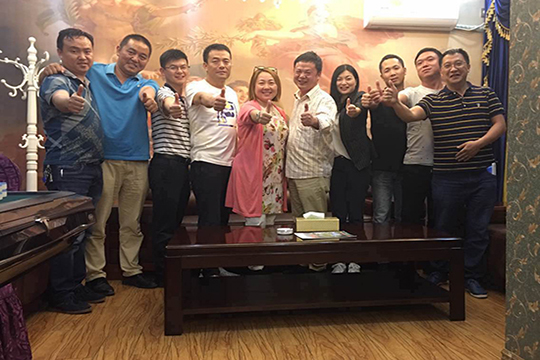 银河官网深入贵州普定投资考察