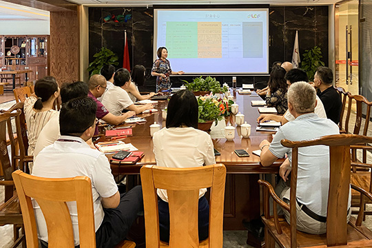 银河官网召开2021年中总结大会