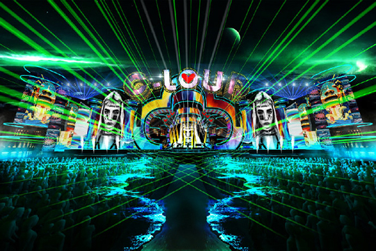 银河官网4000m²巨屏助力深圳大鹏音乐嘉年华震撼开唱 