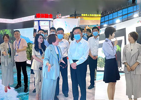 银河官网LED显示屏震撼亮相第十九届文博会！